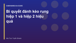 Read more about the article Bí quyết đánh kèo rung hiệp 1 và hiệp 2 hiệu quả